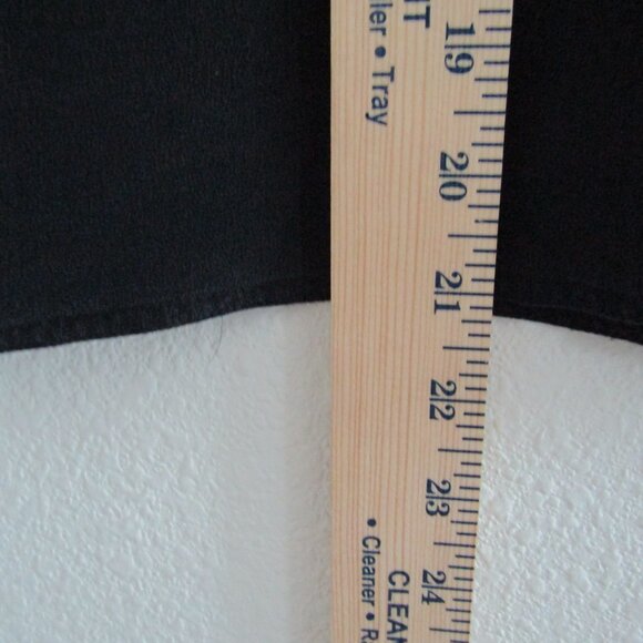 Jack Mulqueen Silk Top Black Medium Timeless Classic Capsule Wardrobe - Picture 8 of 10